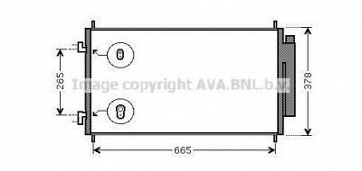 AVA QUALITY COOLING hd5214d -  Конденсатор, кондиционер